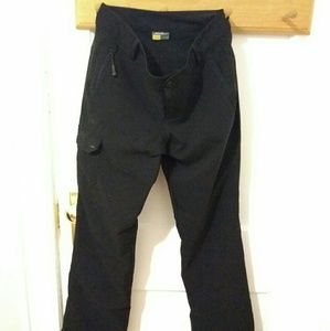 Eddie Bauer, fleece lined, Travex winter pants